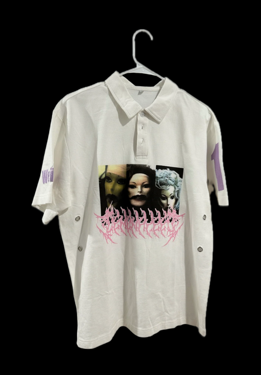 "WEIRD POLO"POLO TEE